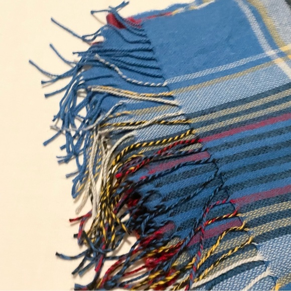 Zara Plaid Women's Scarf 70” x 30” - Picture 3 of 12